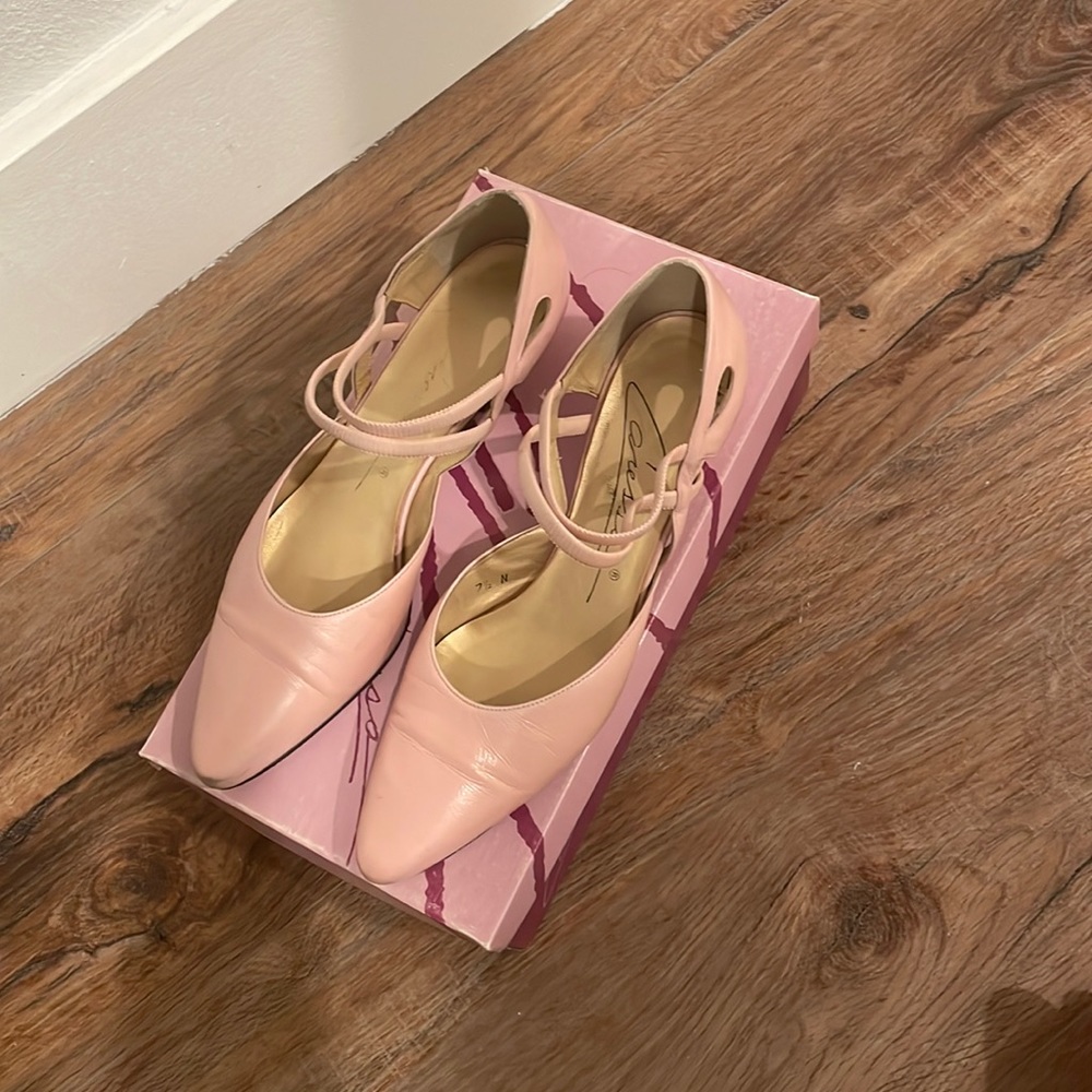 SOLD Pink Vintage Shoe